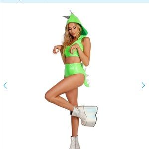 Rave Dino costume